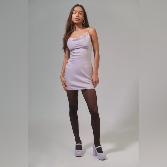 Urban Outfitters Mallory Cowl Slip Dress - Picture 2 of 5